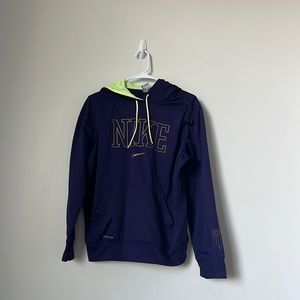 Fleece-lined Purple Nike Hoodie!